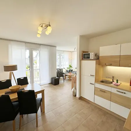 Апартаменты Annika - Whg 07 Mit Suedbalkon Зеллин